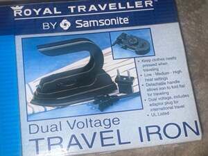 Samsonite Royal Traveller Dual Voltage Travel Iron